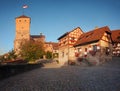 Nuremberg Castle in Germany. Royalty Free Stock Photo