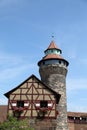 Nuremberg castle in Germany Royalty Free Stock Photo