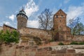 Nuremberg castle, Germany Royalty Free Stock Photo