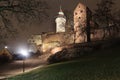 Nuremberg Castle at night