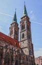 Nuremberg Cathedral church building, Germany