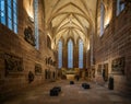 Former Monastery Church, now part of Germanisches National Museum Interior - Nuremberg, Bavaria, Germany