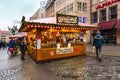 Christmas market in Nuremberg, Bavaria Royalty Free Stock Photo