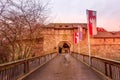 Frauentor gate, city walls of Nuremberg, Germany