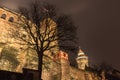 Nuremberg, Germany - Imperial Castle- night scene Royalty Free Stock Photo