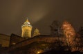 Nuremberg, Germany - Imperial Castle- night scene Royalty Free Stock Photo