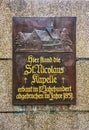 church information historical plaque