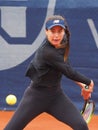 Nuremberg, Germany - May 22, 2019: Rumanian tennis player Sorana Cirstea at the Euro 250.000 WTA Versicherungscup Tournament 2nd Royalty Free Stock Photo