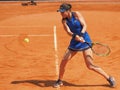 Nuremberg, Germany - May 24, 2019: Rumanian tennis player Sorana Cirstea at the Euro 250.000 WTA Versicherungscup Tournament Royalty Free Stock Photo