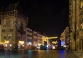 Nuremberg, Germany-night - Christmas Market (Christkindlesmarkt)