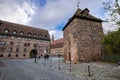 Nuremberg Old Town, near the Schuldturm, between the Spitalbruecke and Heubruecke. A