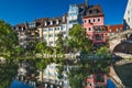 Nuremberg, Germany on the Pegnitz River Royalty Free Stock Photo