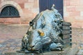 Nuremberg, Germany. Rabbit sculpture - Tribute to Albrecht Durer Royalty Free Stock Photo