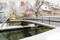 Nuremberg, Germany -snowy day