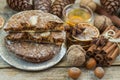 Nuremberg gingerbread is a traditional Christmas treat