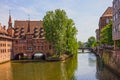 Nuremberg historical house, Bavaria, Germany Royalty Free Stock Photo