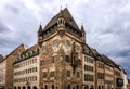 Nuremberg historical house, Bavaria, Germany Royalty Free Stock Photo