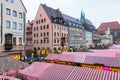 Nuremberg (Nuernberg), Germany-Christkindlesmarkt- Royalty Free Stock Photo