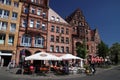 Nuremberg street in Germany