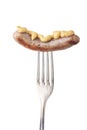 Nuremberger sausage Royalty Free Stock Photo