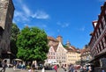 Nuremburg, Germany - May 20, 2018: Place at Tiergaertnertor