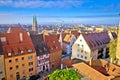 Nurnberg. Rooftops and cityscape of Nuremberg old town view