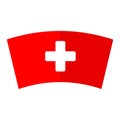 Nurse cap icon Royalty Free Stock Photo