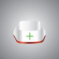 nurse cap. Vector illustration decorative design Royalty Free Stock Photo