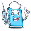 Nurse education character cartoon style