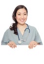 Nurse with expandable copy space