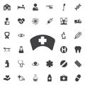 Nurse hat icon