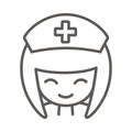 Nurse Icon vector illustration