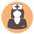 Nurse Icon Symbol.