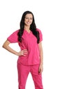 Nurse in scrubs