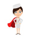 Nurse - In Super Hero Costume