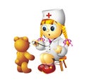 Nurse and Teddy Bear