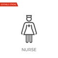 Nurse Vector Icon