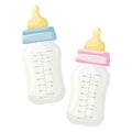 Nursery baby infant milk bottles