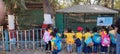 Nursery kids visiting zoo in Indore after covid lockdown