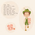 Nursery rhymes vector illustration