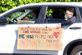 Nurses at Alameda Hospital protesting inadequate Personal Protective Equipment