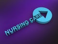 nursing care on purple