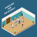 Nursing Home Isometric Composition