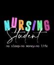 Nursing School Shirt Design