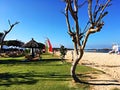 Nusa dua beach blue sky