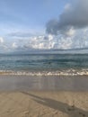 Nusa Dua Beach on Sunny Day Royalty Free Stock Photo