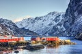 Nusfjord, Lofoten Islands, Norway Royalty Free Stock Photo