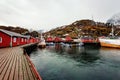 Nusfjord Norway Lofoten Islands Royalty Free Stock Photo