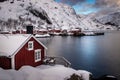 Nusfjord Village on the Lofoten Islands in Norway
