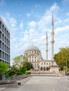 Nusretiye imperial Ottoman Mosque, commissioned by Sultan Mahmut II, located in Tophane district, Istanbul, Turkey Royalty Free Stock Photo